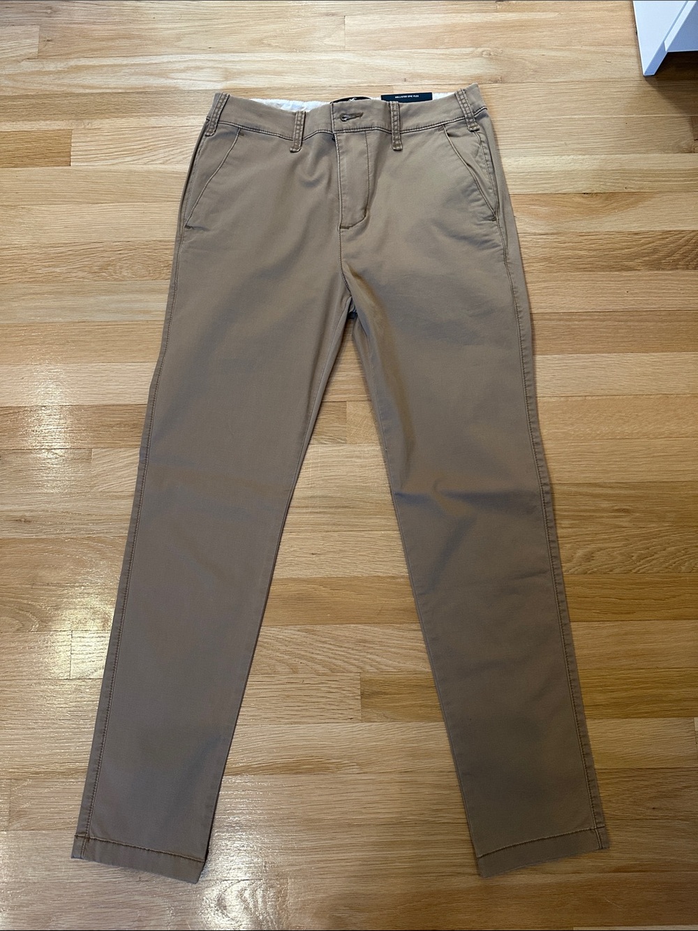 Hollister Men's Dark Khaki/Tan Chinos